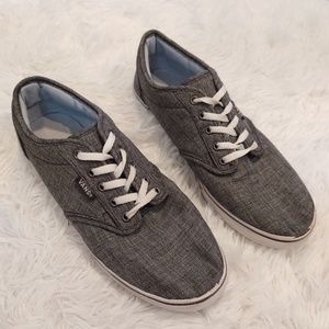 VANS Gray Canvas Sneakers